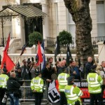 London: NOP and British nationalists in support of the Golden Dawn